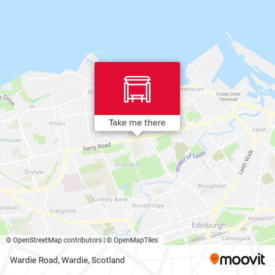 Wardie Road, Wardie map