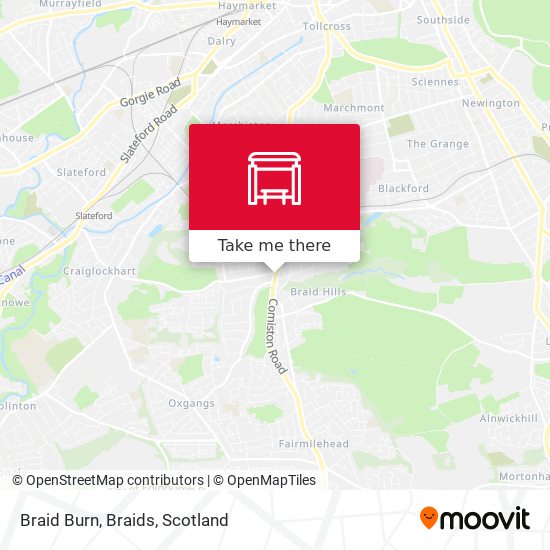 Braid Burn, Braids map
