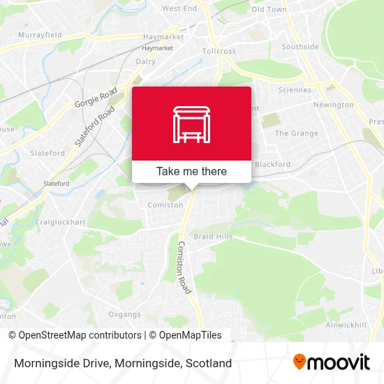Morningside Drive, Morningside map