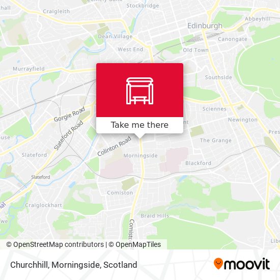Churchhill, Morningside map
