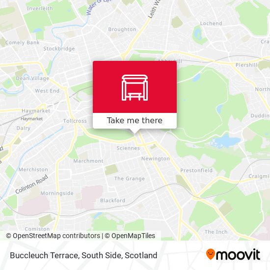 Buccleuch Terrace, South Side map