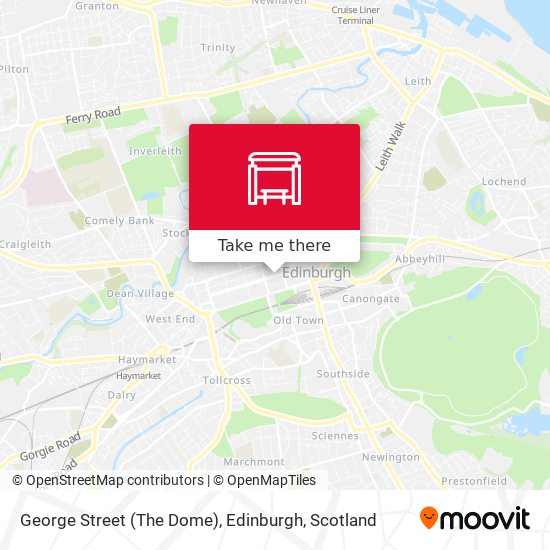 George Street (The Dome), Edinburgh map