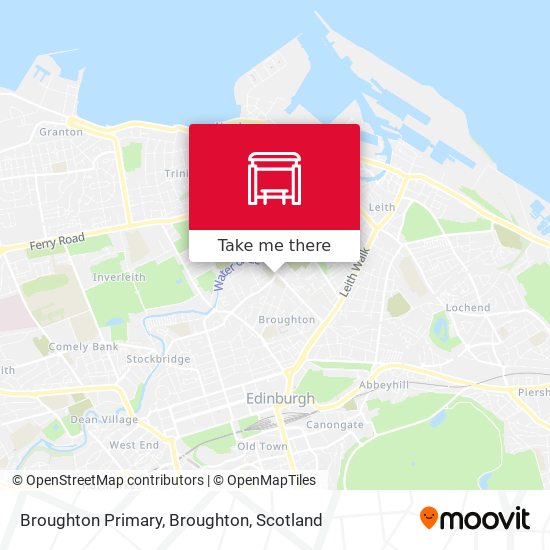 Broughton Primary, Broughton map