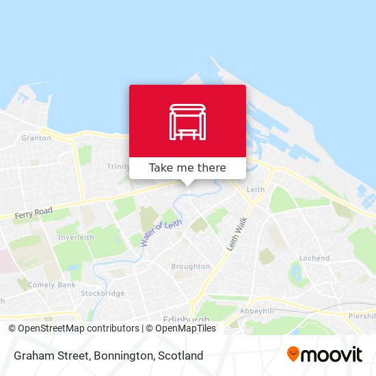 Graham Street, Bonnington map