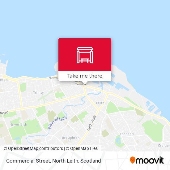 Commercial Street, North Leith map