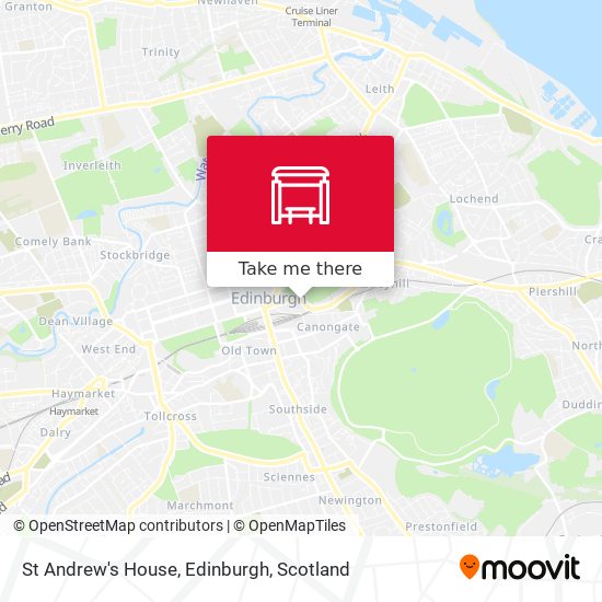 St Andrew's House, Edinburgh map
