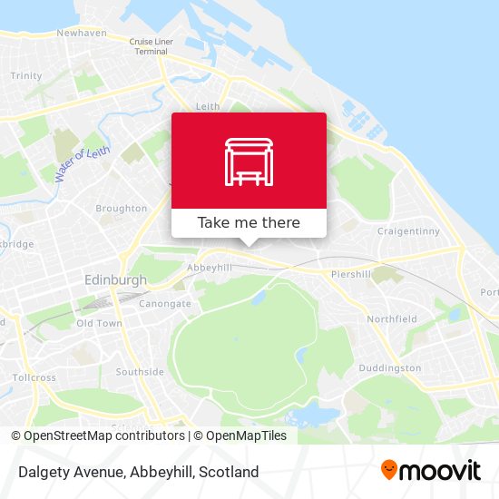 Dalgety Avenue, Abbeyhill map