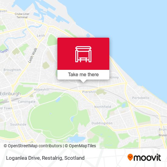 Loganlea Drive, Restalrig map