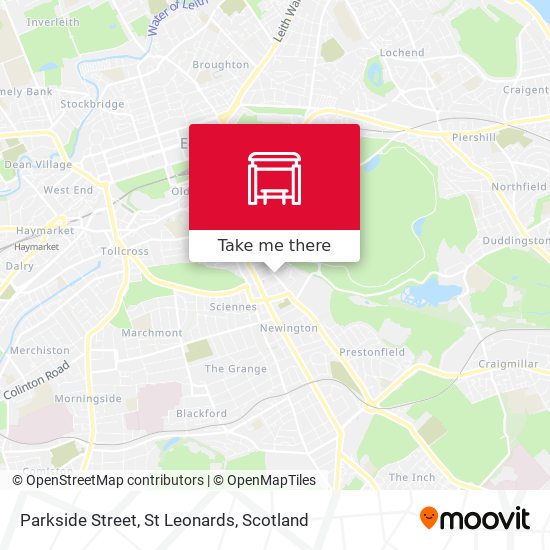 Parkside Street, St Leonards map