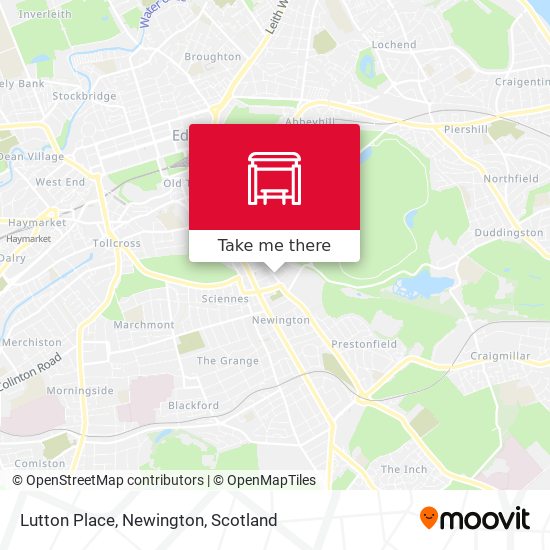 Lutton Place, Newington map