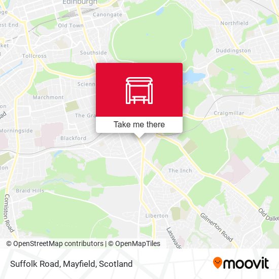 Suffolk Road, Mayfield map