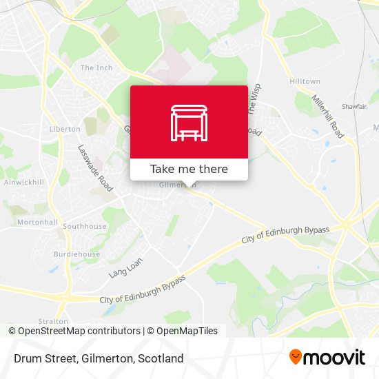 Drum Street, Gilmerton map