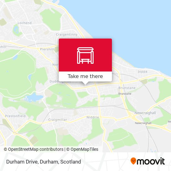 Durham Drive, Durham map