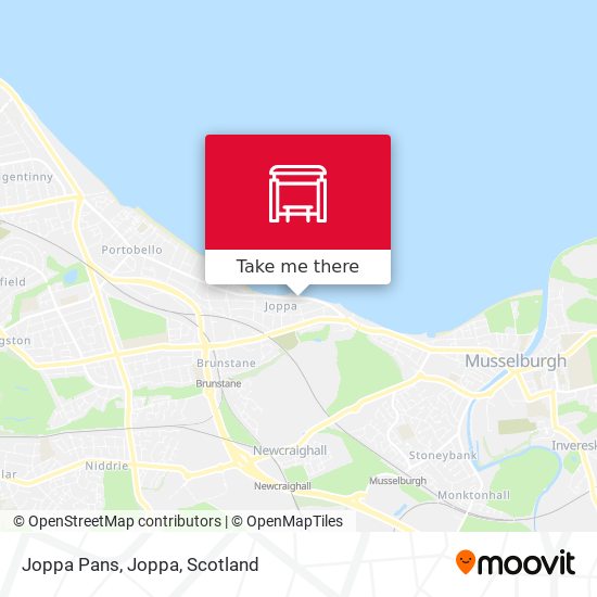 Joppa Pans, Joppa map