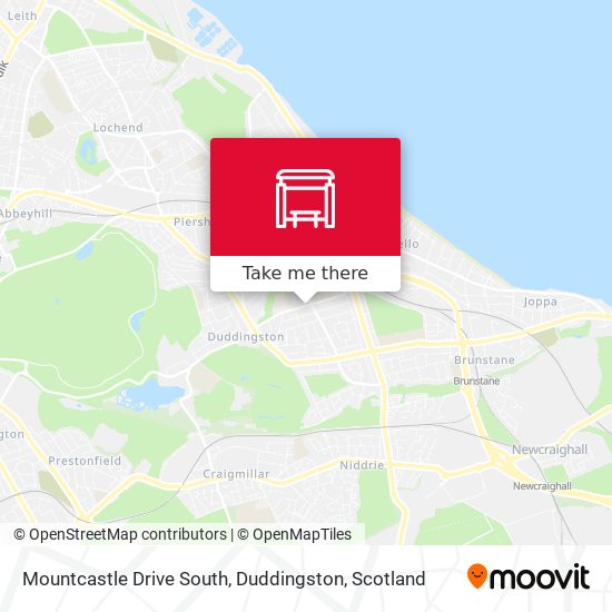 Mountcastle Drive South, Duddingston map