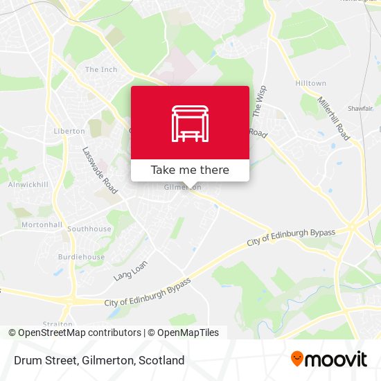 Drum Street, Gilmerton map