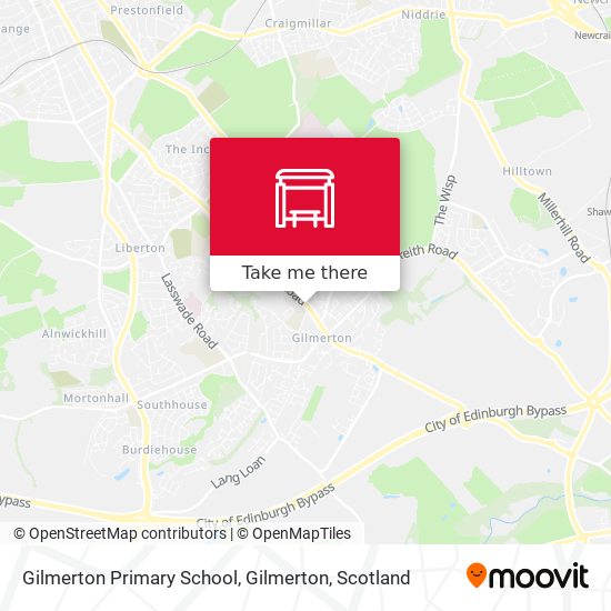 Gilmerton Primary School, Gilmerton map
