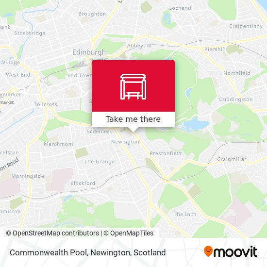 Commonwealth Pool, Newington map