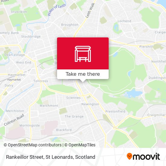 Rankeillor Street, St Leonards map