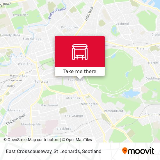 East Crosscauseway, St Leonards map
