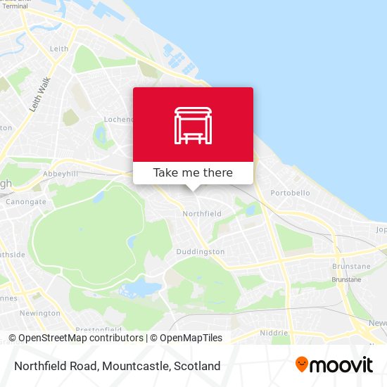 Northfield Road, Mountcastle map