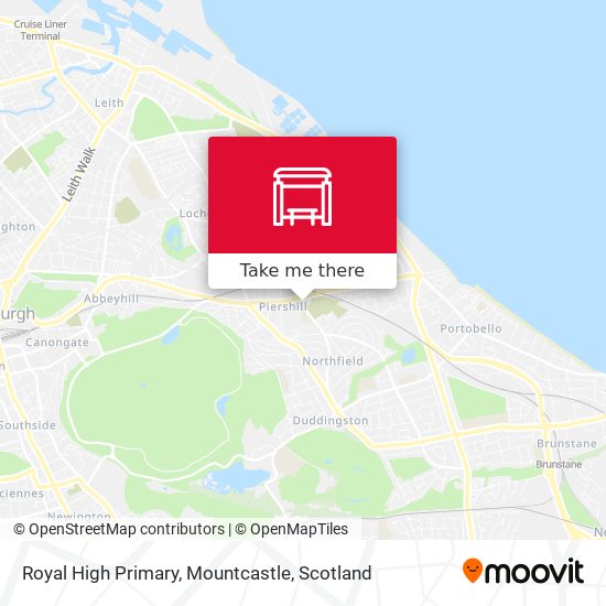 Royal High Primary, Mountcastle map