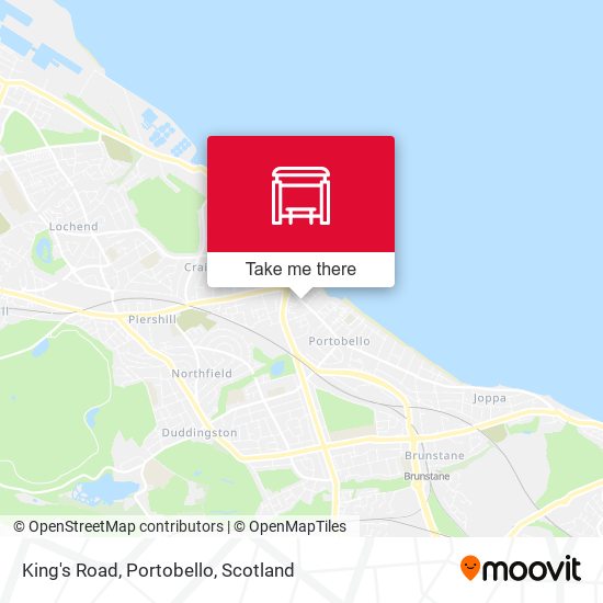 King's Road, Portobello map