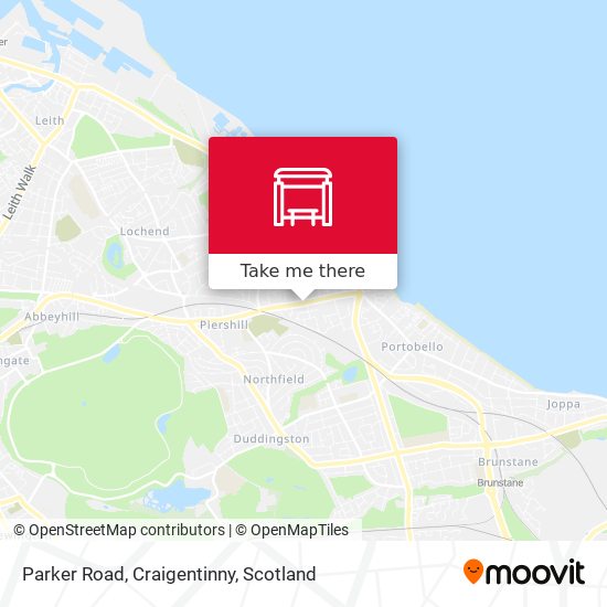 Parker Road, Craigentinny map