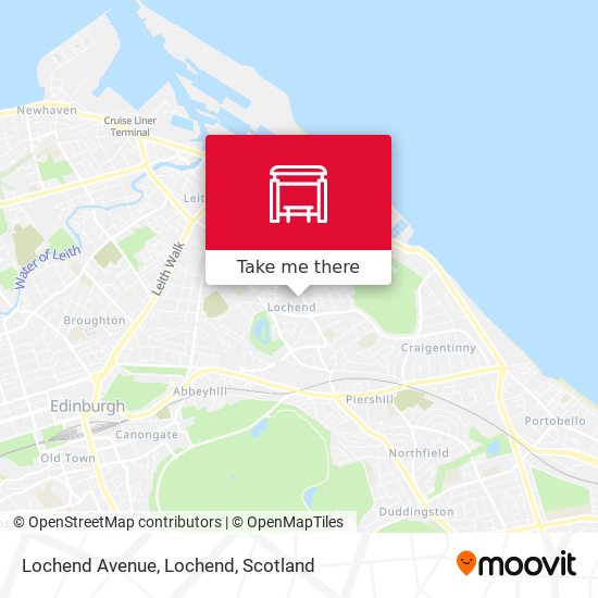 Lochend Avenue, Lochend map