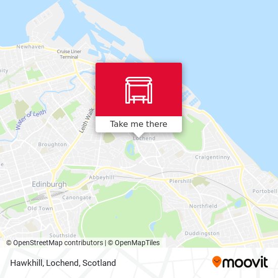 Hawkhill, Lochend map