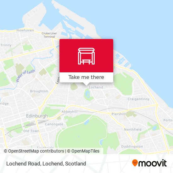 Lochend Road, Lochend map