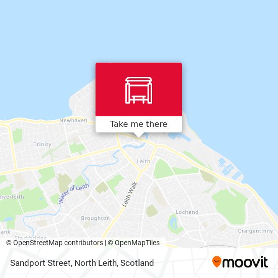 Sandport Street, North Leith map