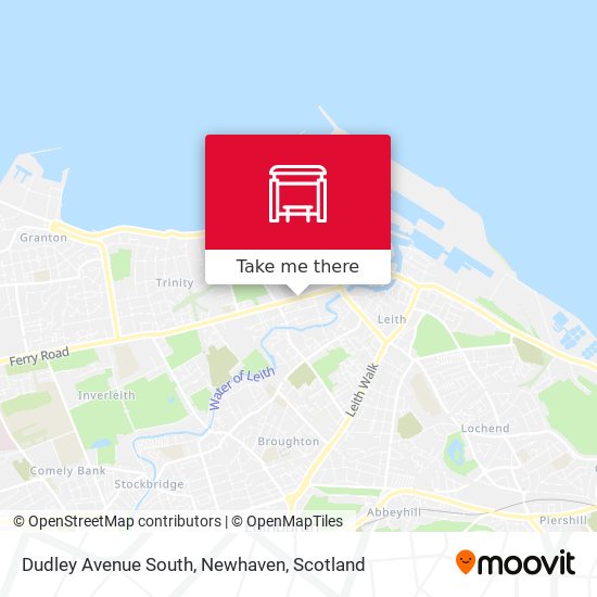 Dudley Avenue South, Newhaven map