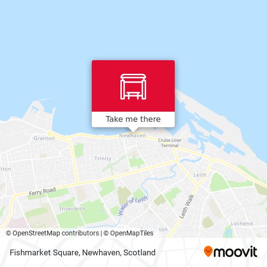 Fishmarket Square, Newhaven map