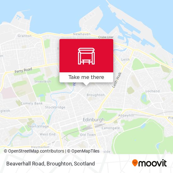 Beaverhall Road, Broughton map