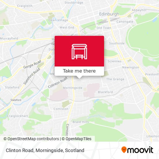 Clinton Road, Morningside map