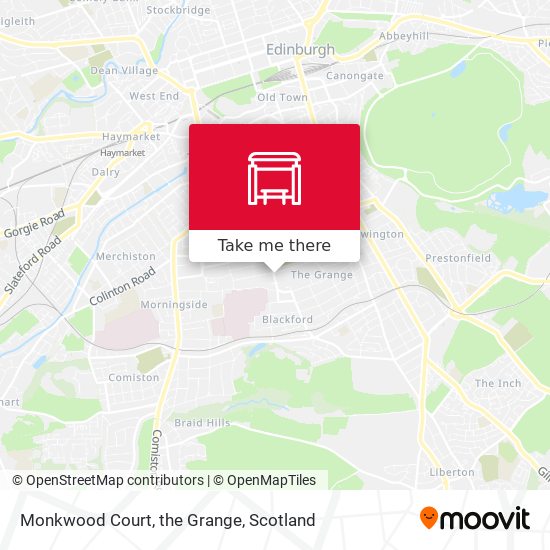 Monkwood Court, the Grange map