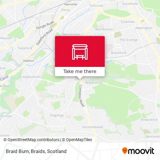 Braid Burn, Braids map