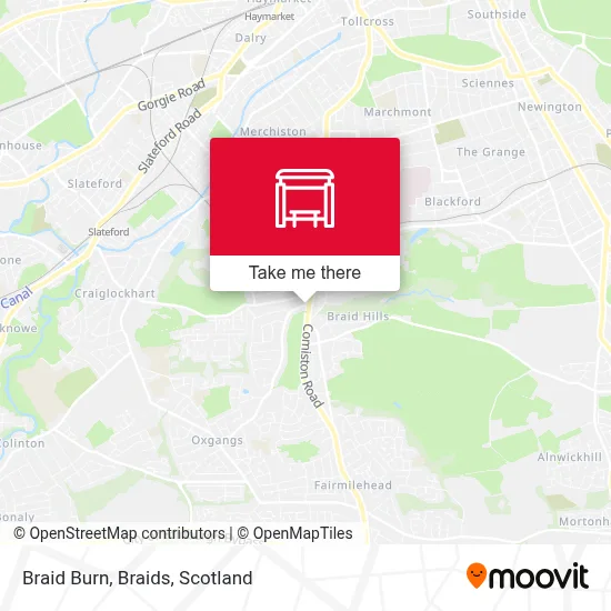 Braid Burn, Braids map