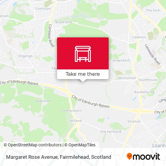 Margaret Rose Avenue, Fairmilehead map
