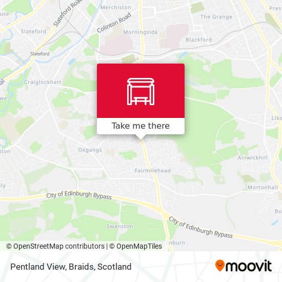 Pentland View, Braids map