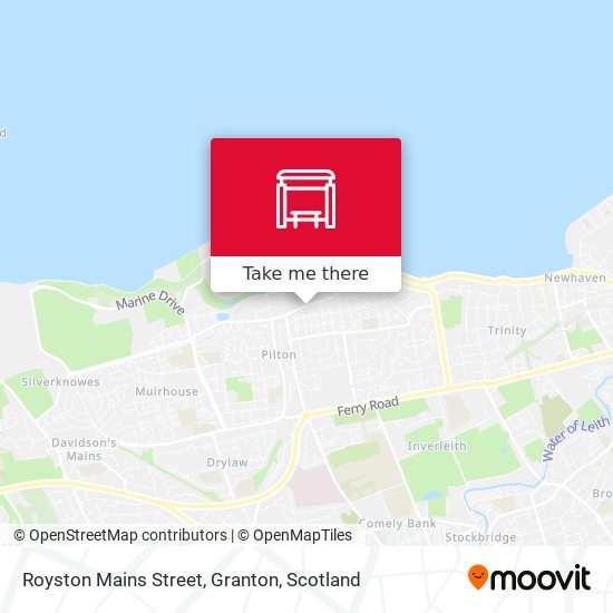 Royston Mains Street, Granton map