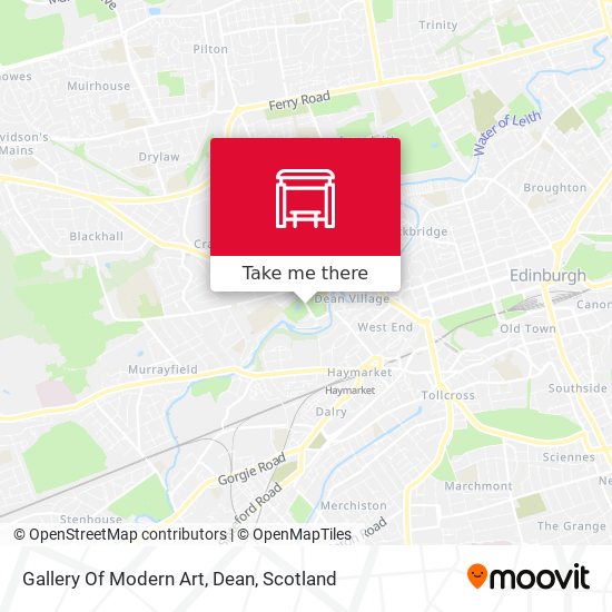 Gallery Of Modern Art, Dean map
