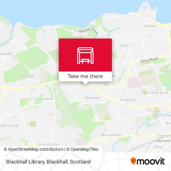 Blackhall Library, Blackhall map