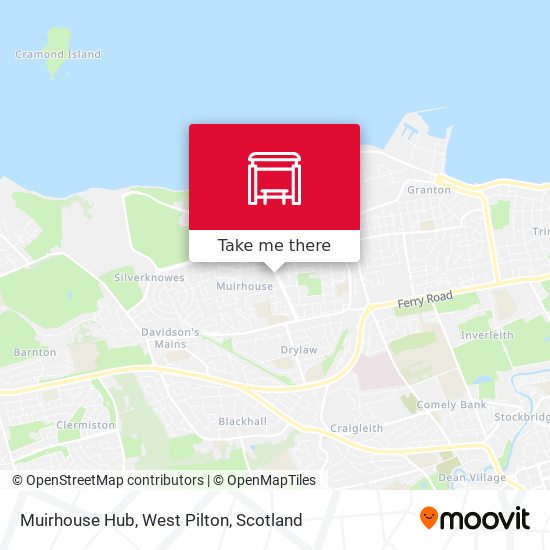 Muirhouse Hub, West Pilton map
