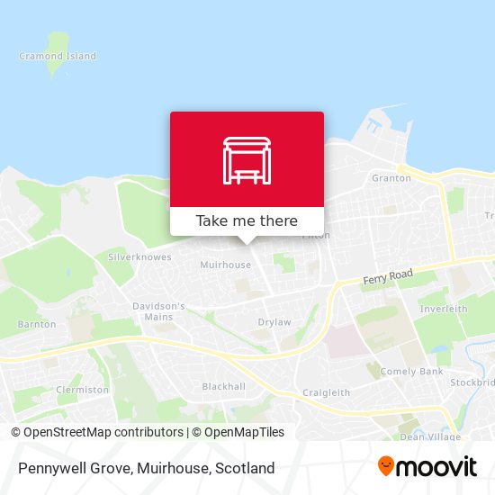 Pennywell Grove, Muirhouse map