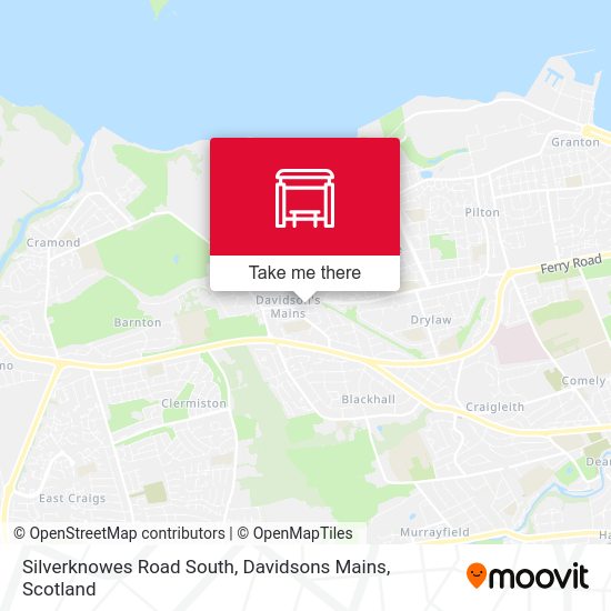 Silverknowes Road South, Davidsons Mains stop Routes, Schedules, and