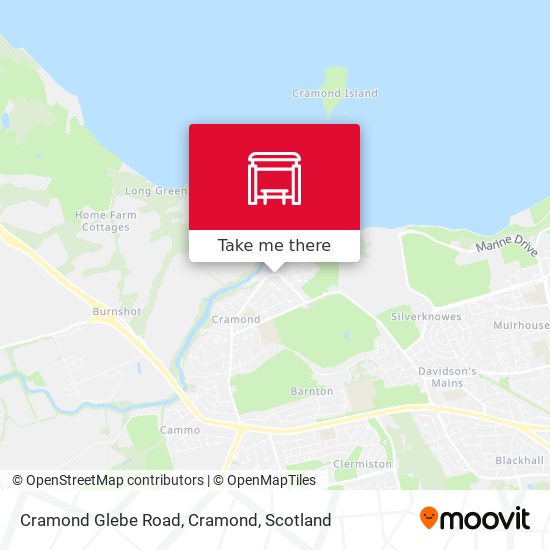 Cramond Glebe Road, Cramond map