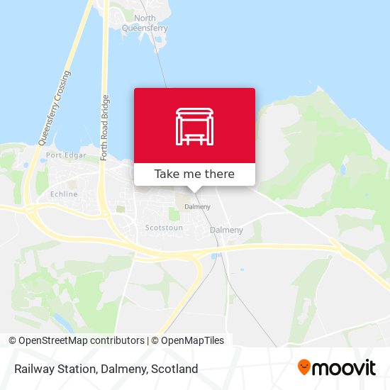 Railway Station, Dalmeny map