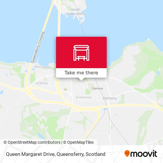 Queen Margaret Drive, Queensferry map